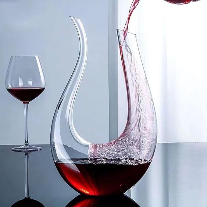 Handmade Glass Wine Decanter