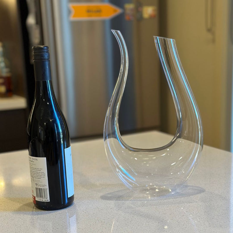 Handmade Glass Wine Decanter