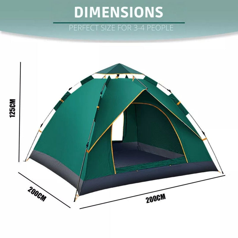 Waterproof Instant Pop-Up Camping & Beach Tent