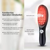 LED Hair Therapy Growth Brush